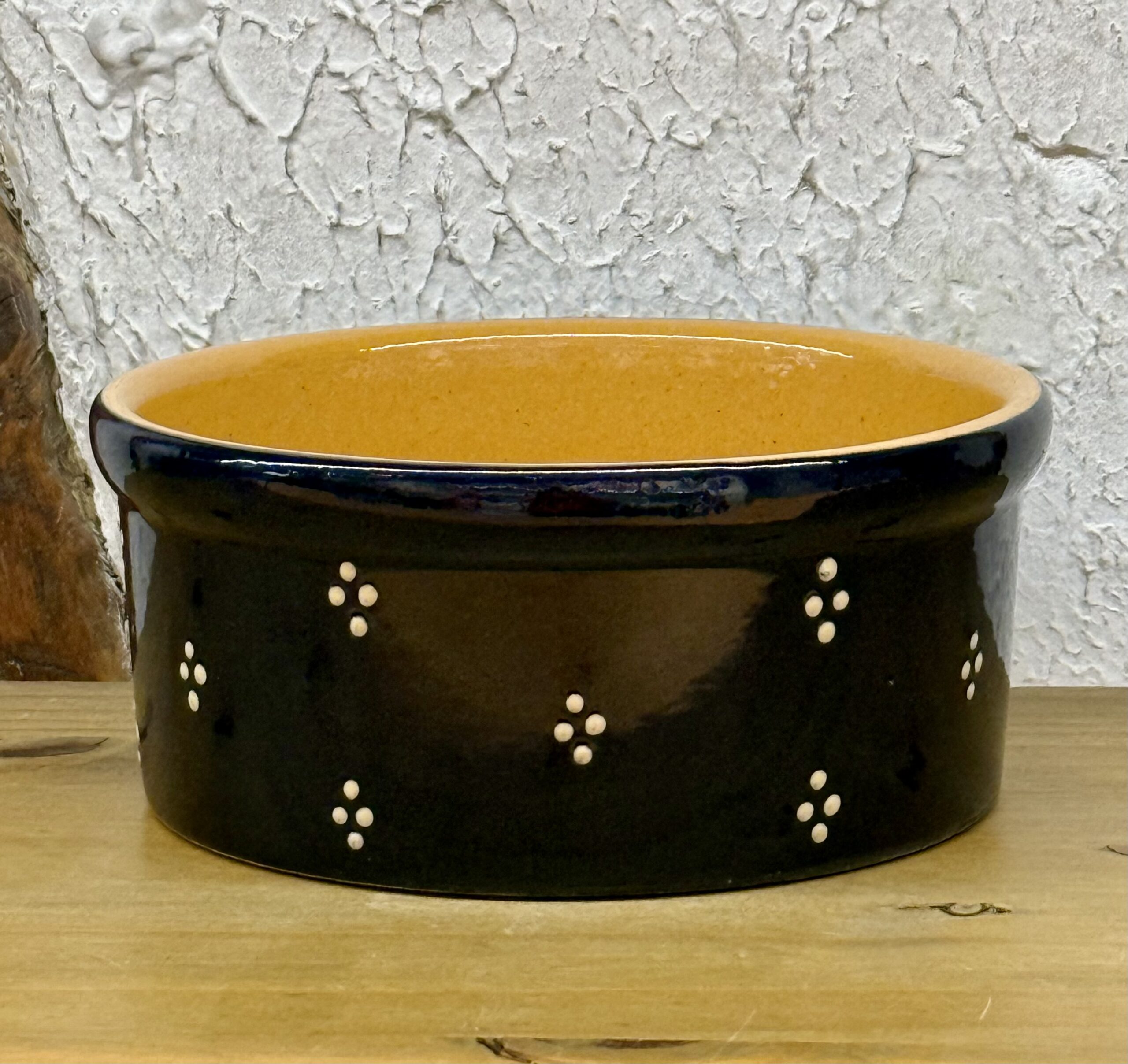 Soufflé Bleu Foncé Petit Pois